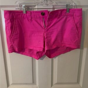 American Eagle Outfitters High Waist Pink Shorts